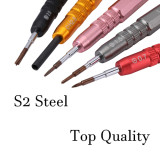 6pcs High Quality Steel Magnetic Screwdriver Set For IPhone 8 8P 7 7P 6S 6P 6G 5G