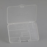 Super-hard Plastic Transparent Storage box for protect iPhone 6 6S 7 8 X Motherboard repair
