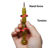 1 head+9 pin multifunctional disassembly screwdriver limited torque screwdriver uniform force dismantling durable driver pin