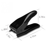 Universal Double Dual 2 in 1 Nano Micro SIM Card Cutter Cutting For iPhone 4 4s 5 6 For Nokia For Samsung Cell Phone