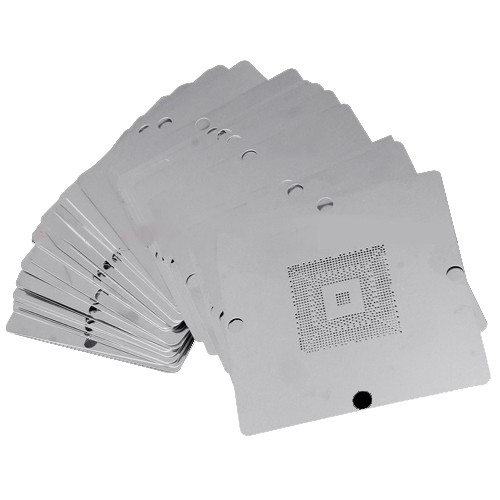 80mm 385pcs big bga stencil for laptop xbox ic reballing