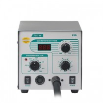 QUICK 705 706W+ Digital Display Hot Air Gun + Soldering Iron Anti-static Temperature Lead-free Rework Station 2 in 1 With 3 Nozzles