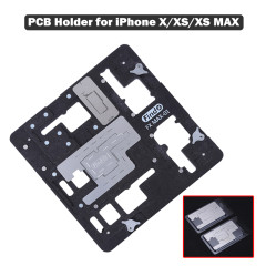 FIND FX MAX-01 PCB Holder With BGA Reballing Stencil Kits for iPhone X XS XS MAX Motherboard Clamp Fixture Planting Tin