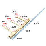 30/40/60W With Hot Press Solder Iron Tips For LCD Screen T Shape Electric adhesive tape