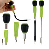 53 in 1 Precision Tweezer Flexible Drill Shaft Disassembly Screwdriver Set for Smart Phone