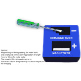 Magnetizer Demagnetizer Tool Blue Screwdriver Magnetic