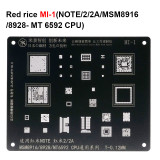 MJ XIAOMI CPU Stencil for Mi Series Redmi note series Qualcomm MT MSM SDM CPU