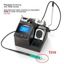 JBC CD-9SQE 100V/ CD-1SQE 120V/  CD-2SQE 230V soldering station for T210-A handle and C210 series soldering iron