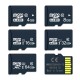 Real capacity memory card 512mb 8g 16g 32g 64g 128g micro TF card for cell phone computer with adapter