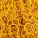 Disposable plastic yellow rubber ring for packing lcd bag 500pcs