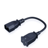QIANLI One for four power cord charging two holes eight words plum 3C pure copper rubber