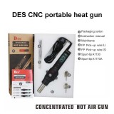 DES560B Germany portable constant temperature hot air gun IC desoldering station mobile phone repair digital display thermostat welding torch