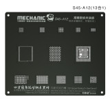 MECHANIC S45 3D Groove Nanotechnology Steel Stencil A8 A9 A10 A11 A12