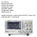 RIGOL Puyuan 100m digital oscilloscope four channels DS1054Z DS1104Z DS1074Z-S Plus