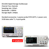 RIGOL Puyuan 100m digital oscilloscope four channels DS1054Z DS1104Z DS1074Z-S Plus