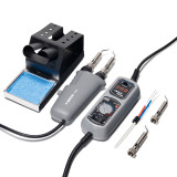 938D portable digital display thermostat electric soldering iron intelligent PID temperature control mini tweezers electric sold