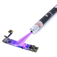 UV Glue Curings Lamp UV Ultraviolet Flash Light Tube Bulb Fly Fishing Hooks Tool Portable Pen Type Purple Light