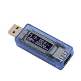 KWS-V20 USB Tester Current Voltage Digital Charger Capacity Detector 4~20V
