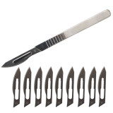 Handmade wood carving knife utility knife mobile phone repair cloak surgery knife  #11 #23