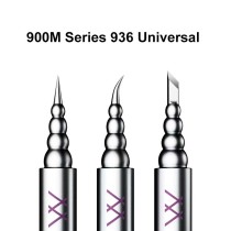 Qianli 3pcs pagoda series soldering iron Tsui pagoda potential gold steel elbow 936 soldering iron head temperature soldering iron Tsui head
