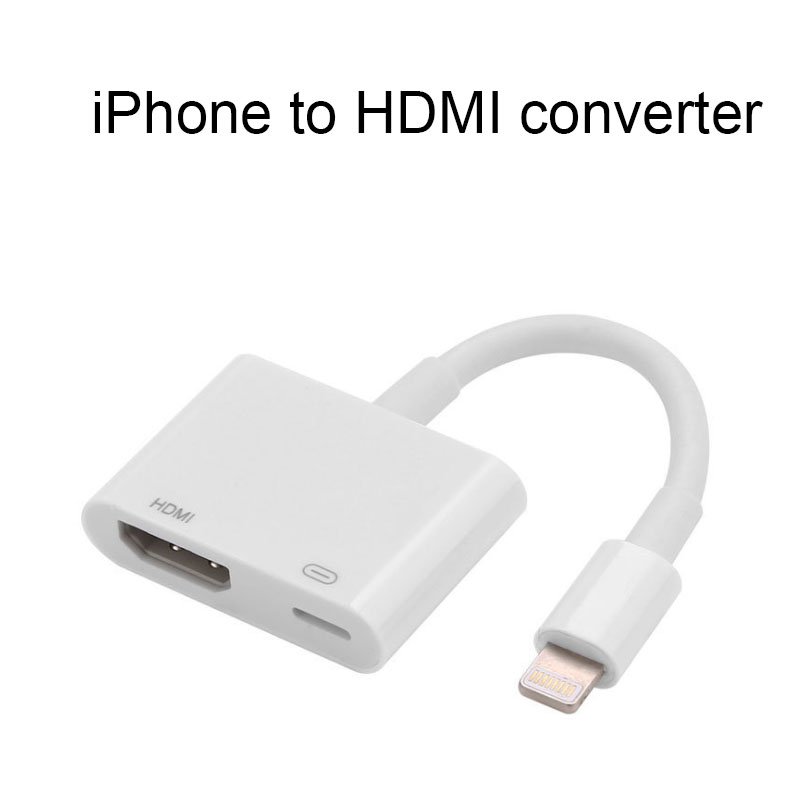 US 6.34 iOS Device lightning to HDMI cable