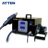 ATTEN Aetna AT8502D two in one 2in1 digital lead-free desoldering rework station hot air gun soldering station soldering iron