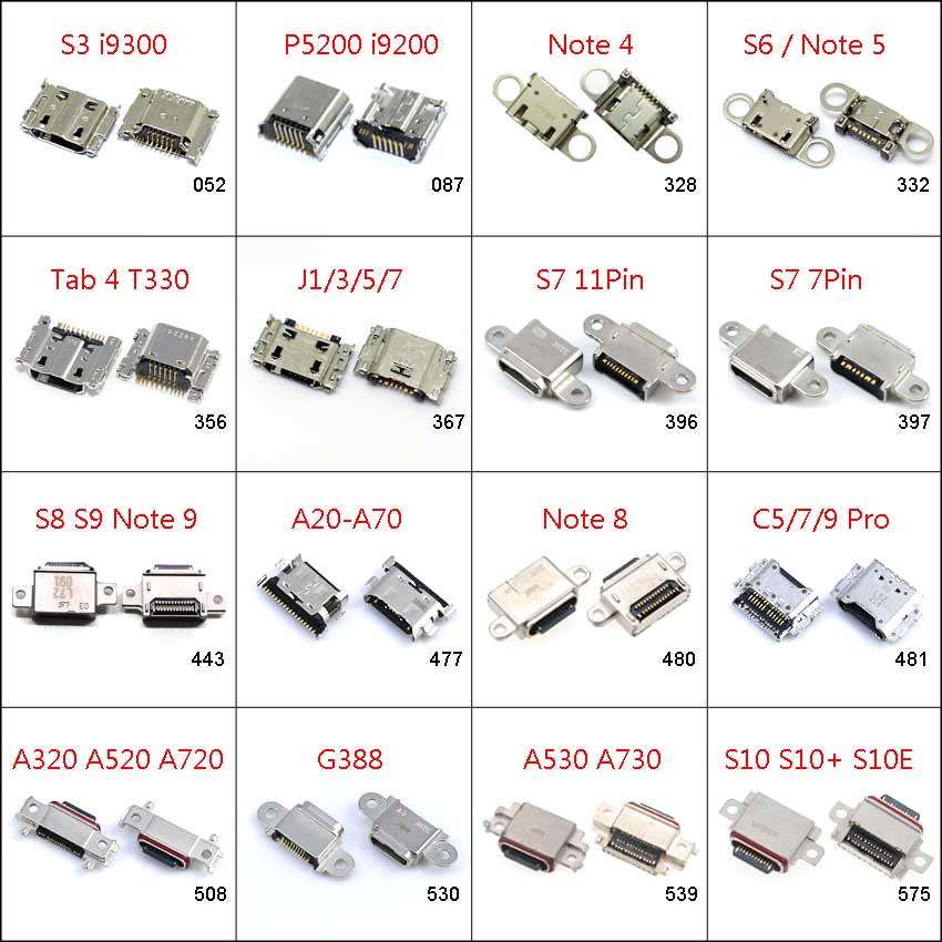 US$ 0.13 - Charging Port For Samsung Galaxy S Series Micro USB Connector  Jack Socket - m.phonefixparts.com
