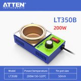 ATTEN Rong tin adjustable temperature soldering furnace 200W high power small lead-free tin pot environmental protection small tin furnace 250W
