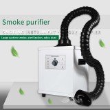 BST-495 Newest Fume Extractor Soldering Smoke Purifier Absorber Dust Smoking Instrument Purifier Purification Air Dust Cleaner Room