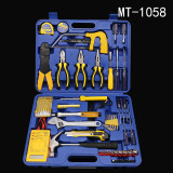 MECHANIC hardware tool box set electrician tool set multi-function tool box household with multimeter