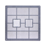 Qianli square hole tin steel mesh for iPhone 7/7P CPU A8 A9 A10 stencil universal positioning 3D stencil