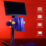 Mechanic 2020 new MC10B-B5 Industrial grade all-in-1 video microscope 600X HD1080P 11.6'' LCD soldering microscope phone repair Magnifier