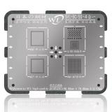 WL 4 In 1 NAND/PCIE Baseband WIFI And CPU Tin Plate Steel Net BGA Reballing Stencil For iPhone 5/5s/6/6p/6s/6sp/7/7p