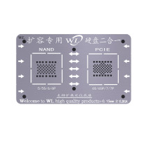 WL Hard Disk PCIE NAND BGA Reballing Stencil High Precision 0.15MM BGA 60/70/100 Plant Tin Steel Mesh