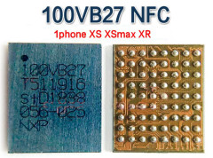 NFC 100VB27 Control IC Chip for iPhone XS/XR/XSMax eWallet Payment 72Pins Mobilephone Replacement Motherboard IC