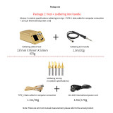 WL HT007 Universal Soldering Station Intelligent Tin Planting Mainboard Layered Heating platform for IPHONE X-15Promax mobile phone repair