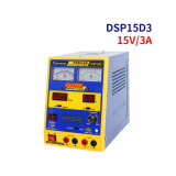Mechanic DSP15D DC power supply 15V15A 4 digits display Ammeter adjustable for smart phone repair