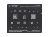 MEGA IDEA Black Stencil Network for Samsung Meizu CPU black tin plant steel mesh