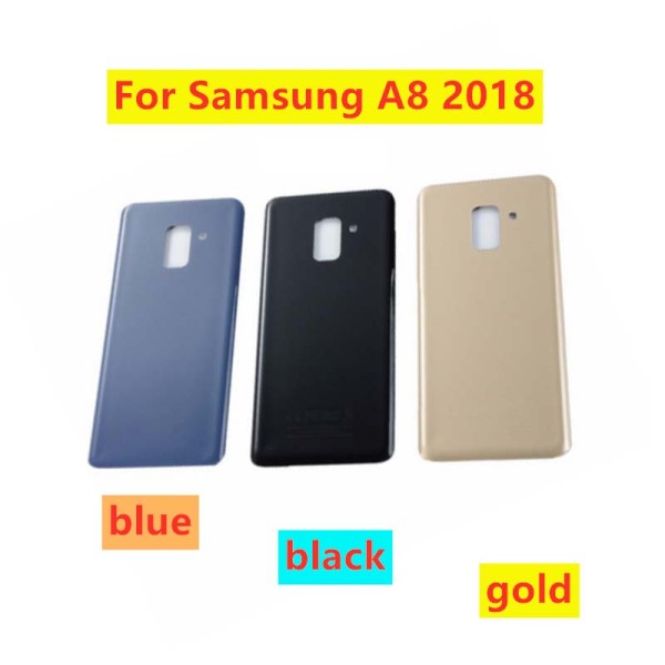 Samsung Galaxy back cover battery door glass A8 (2018)/A530F