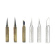 KGX 936 flying wire soldering iron tips sharp head fast heating up pure copper leaded or lead free tips easy heat conduction