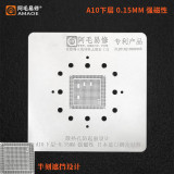 AMAOE iPhone magnetic BGA tin planting plate A7 A8 A9 A10 A11 A12 A13 A14 CPU  planting position plate board +0.10mm reballing stencil