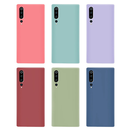XiaoMi models silicone protective phone cases 3 side cover