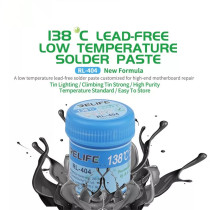RL-404 138°C Low Temperature Lead-free Solder Paste For for iphone X/XS/XSMAX/11 Pro max motherboard repair