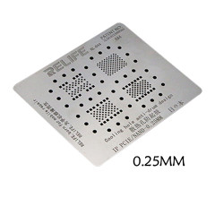 RL-044 IP PCIE/NAND 0.25mm 4in1 iPhone Steel net cooling hole anti-drum design