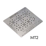 RL-044 MT1 MT2 Steel net MTK MT Power 0.12mm reballing stencil