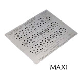 RL-044 MAX1 Steel net 0.12mm Maxim MAX series power supply chip reballing stencil