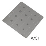 RL-044 WC1 MP1 MQ1 Steel net 0.12MM Qualcomm WCD Audio WCN WIFI Qualcomm/MTK CPU Qualcomm PM MTK MT power ic stencil