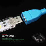 RL-805 USB Mini LED Light Free Bending Table Lamp portable 360° steering for PC Notebook Phone Repair Tool