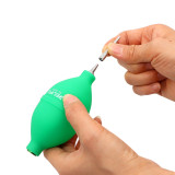 RL-043A 2in1 Phone Repair Dust Cleaner Air Blower Ball Cleaning Pen for Phone PCB Keyboard Dust Removing Camera Lens Cleaning