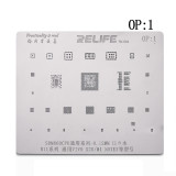 RL-044 OP1 OP2 Vivo CPU steel net Android precision BGA reballing stencils